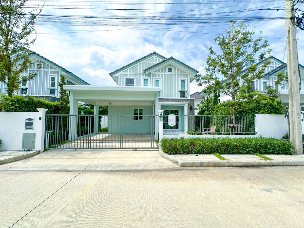 picture For rent, single house Villaggio2 Srinakarin-Bangna, beautifully decorated, Free wi-fi - 1/20