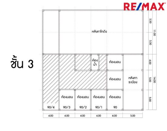 รูป สำนักงานพร้อมที่ดิน 157 ตารางวา ถ.บางกรวย ไทรน้อย หน้าหมู่บ้านบัวทองแลนด์ ตกแต่งต่อเติมพร้อมใช้งาน 1,443 ตารางเมตร  - รูปที่ 32/32