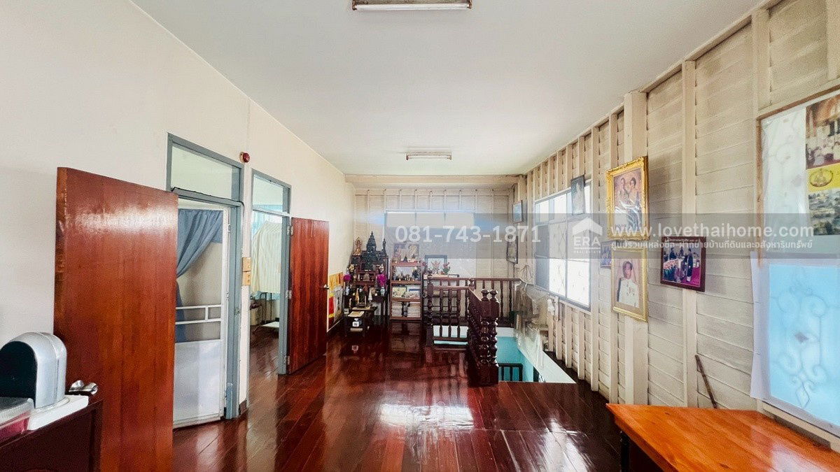 รูป ขายบ้านครึ่งปูนครึ่งไม้2ชั้น ลำลูกกา ซ.จามร31ข ใกล้สนามกอล์ฟธูปเตมีย์ 56ตรว สงบ ร่มรื่น พร้อมอยู่ - รูปที่ 7/15