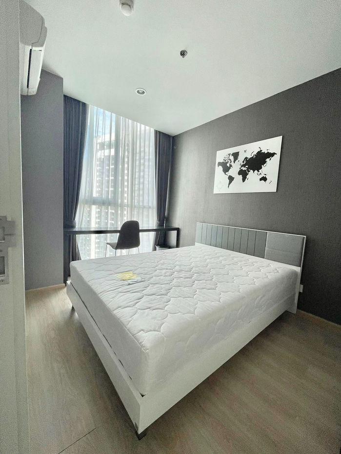 รูป ให้เช่าคอนโด : โนเบิล รีวอล์ฟ รัชดา1 2 ห้องนอน 2 ห้องน้ำ  (ห้องคอมบาย) ห้องสวย  เฟอร์ครบ ติดMRTศูนย์วัฒนธรรม  (Noble Revolve Ratchada1)  - รูปที่ 6/8