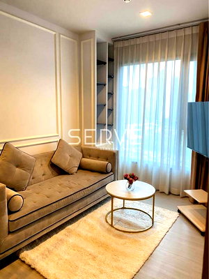 คอนโดให้เช่า : 🔥1นอน ห้องไซส์ใหญ่ แต่งหรู เฟอร์จัดเต็มมาก วิวเมืองไม่โดนบล็อก พร้อมอยู่ บนทำเลดี ใกล้ MRT พระราม 9  @  Life Asoke - Rama 9