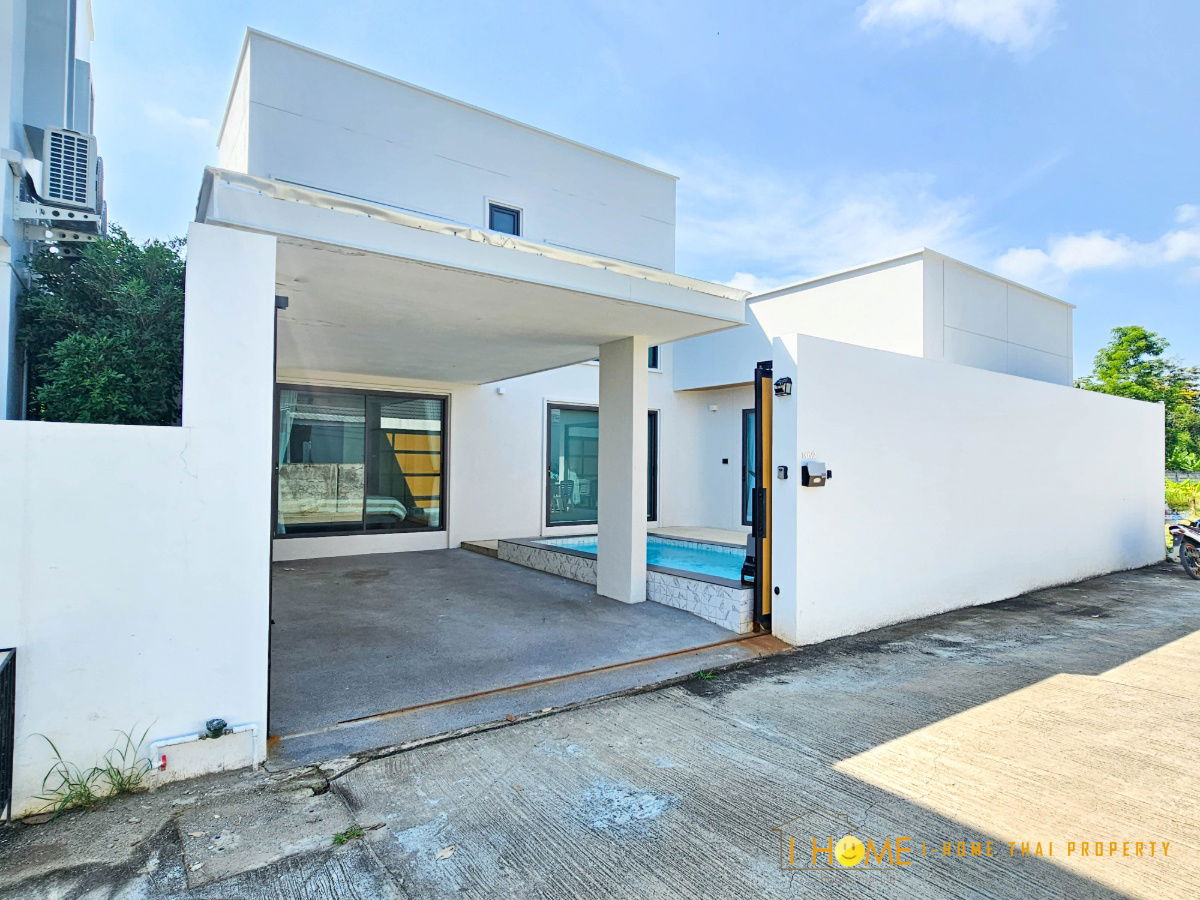 picture Two-story pool villa for rent with 2 bedrooms,3 toilets and 1 kitchen.  - 3/30