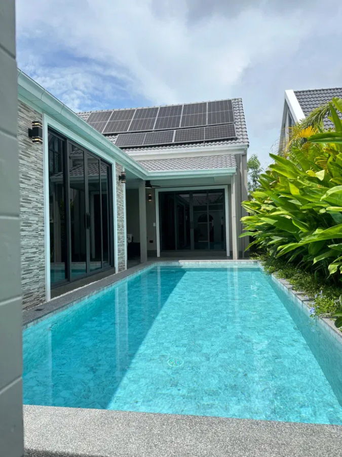 รูป บ้านเดี่ยวแปลงมุม สไตล์พูลวิลล่า  3 ห้องนอนใหญ่ 4 ห้องน้ำ 2 ห้องน้ำ  - รูปที่ 5/17