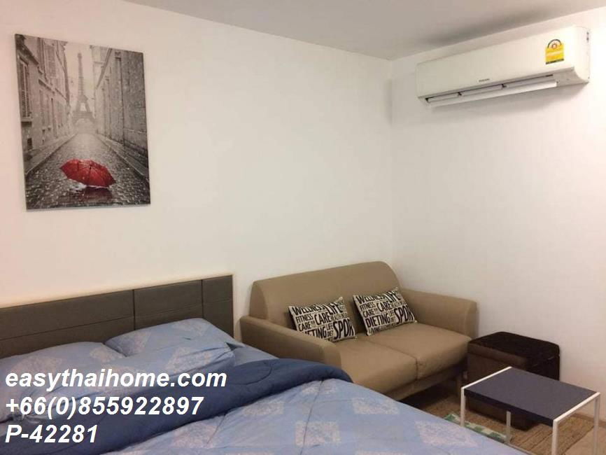 รูป P-42281 ให้เช่า คอนโด เอลลิโอ เดลเรย์ Soi Sukhumvit 64, Phra Khanong Tai, Phra Khanong, Bangkok พร้อมอยู่ ราคาถูก Line Id @easythaihome 085-592-2897 - รูปที่ 8/16