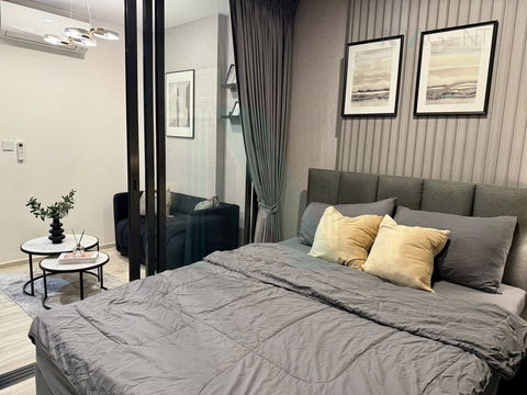 🚩Best room!🚩 For Rent Condo XT HUAIKWANG Building A, Floor 32,1 bed room, Room size 30.00 sqm