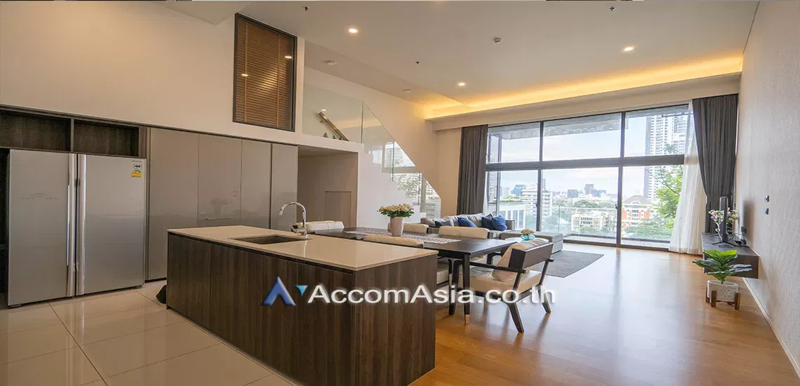รูป 🔼🔽 AccomA 📩 Double High Ceiling,Duplex Condo 3 BR Condominium @Siamese Exclusive 31 (AA25276) - รูปที่ 2/10