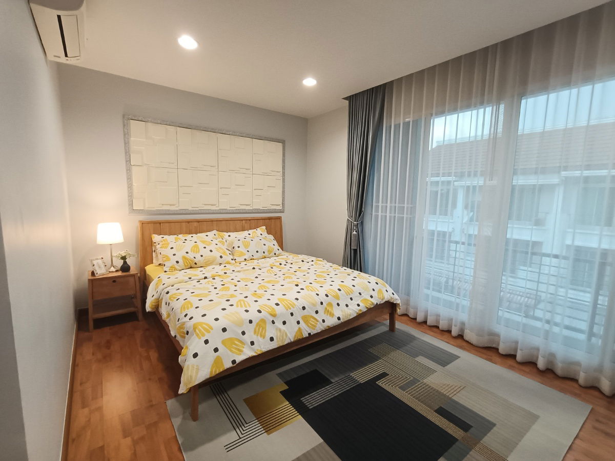 picture Townhouse 3 floors, 3 bedrooms, 3 bathrooms, 20 sq.w. #Baan Klang Muang S-sence Onnuch-Wongwan  #Lat Krabang Road - 21/27