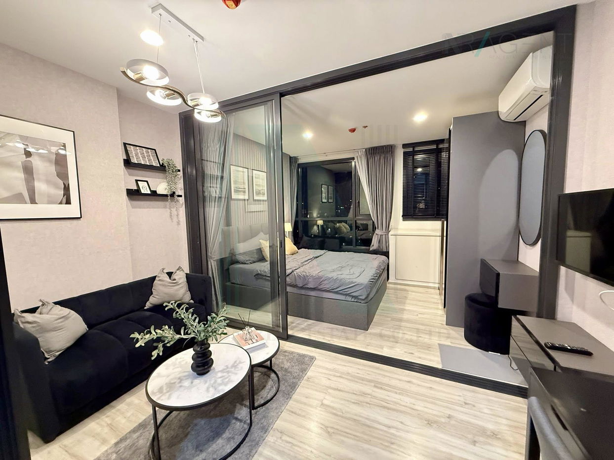 รูป 🎉Special room!🎉 ให้เช่าคอนโด เอ็กซ์ที ห้วยขวาง อาคาร A ชั้น 32 1 ห้องนอน ขนาด 30.00 ตรม ใกล้ The Street รัชดา - รูปที่ 7/8