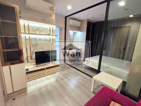 ให้เช่าคอนโด politan rive ชั้น 41 ขนาด 25 ตร.ม. ตกแต่งสวย วิวแม่น้ำ ครบพร้อมอยู่