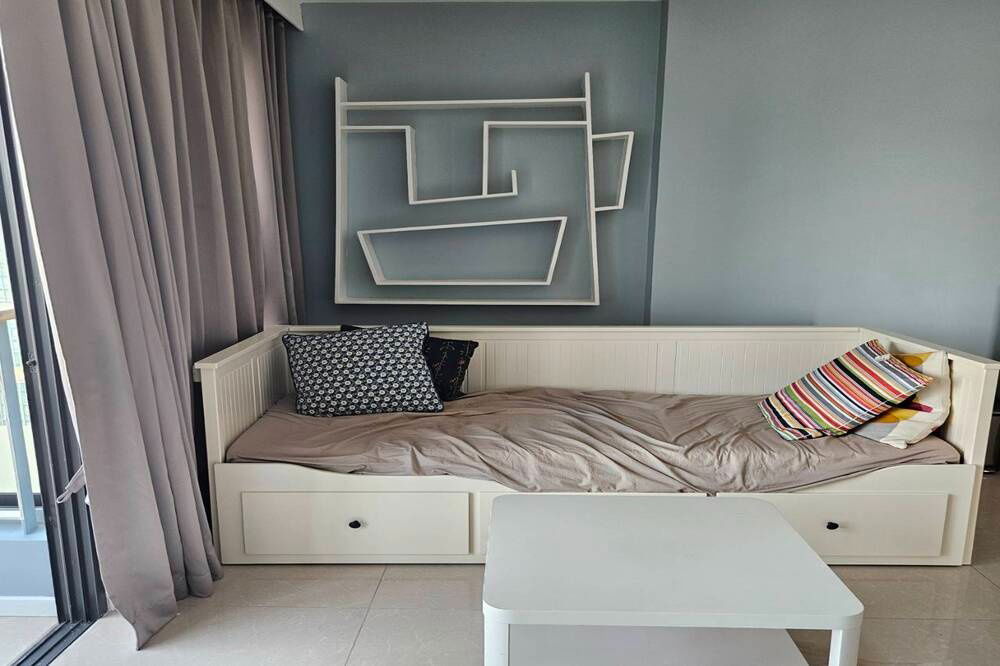 picture 🔥 For Rent !! high floor 24++, Good location!! 🔥 Code C20251000012......Ideo Q Ratchathewi, 2 bedroom, 1 bathroom, furnished, ready to move in 📣📣 - 7/9