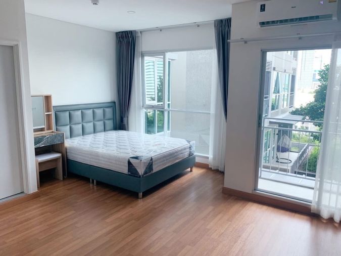 🚩 For Rent: Lumpini Place Riverine – Rama 3 ✨ Large studio corner unit | 26.43 sq.m | 7th floor