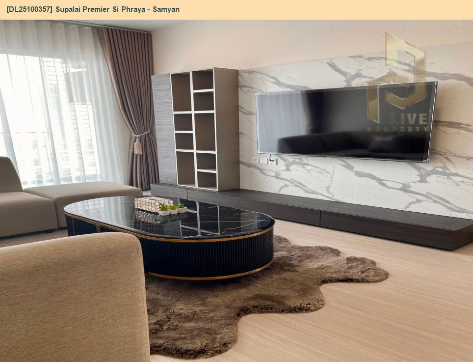 picture DL25100357 Condo for rent, Supalai Premier Si Phraya - Samyan near MRT สามย่าน, ready to move in, call urgently 0638692663 LineID @897iyzll - 10/15