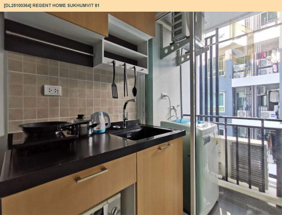 picture DL25100364 Condo for rent, Regent Home Sukhumvit 81 near BTS On Nut, ready to move in, call urgently 0638692663 LineID @655ebbvc - 9/18