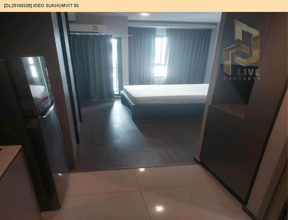 picture DL25100328 Condo for rent, IDEO Sukhumvit 93 near BTS Bang Chak, ready to move in, call urgently 0638692663 LineID @897iyzll - 6/9
