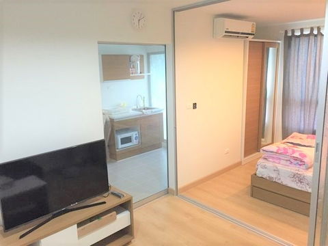 Good and beautiful room in the building! The Niche ID Bang Khae Condo, 1 bedroom, near BTS Talat Phlu, 28 sq m, 5th floor, beautiful view.