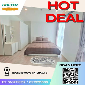 #Z2738💥 141068 🔥Condo for rent: Noble Revolve Ratchada 2