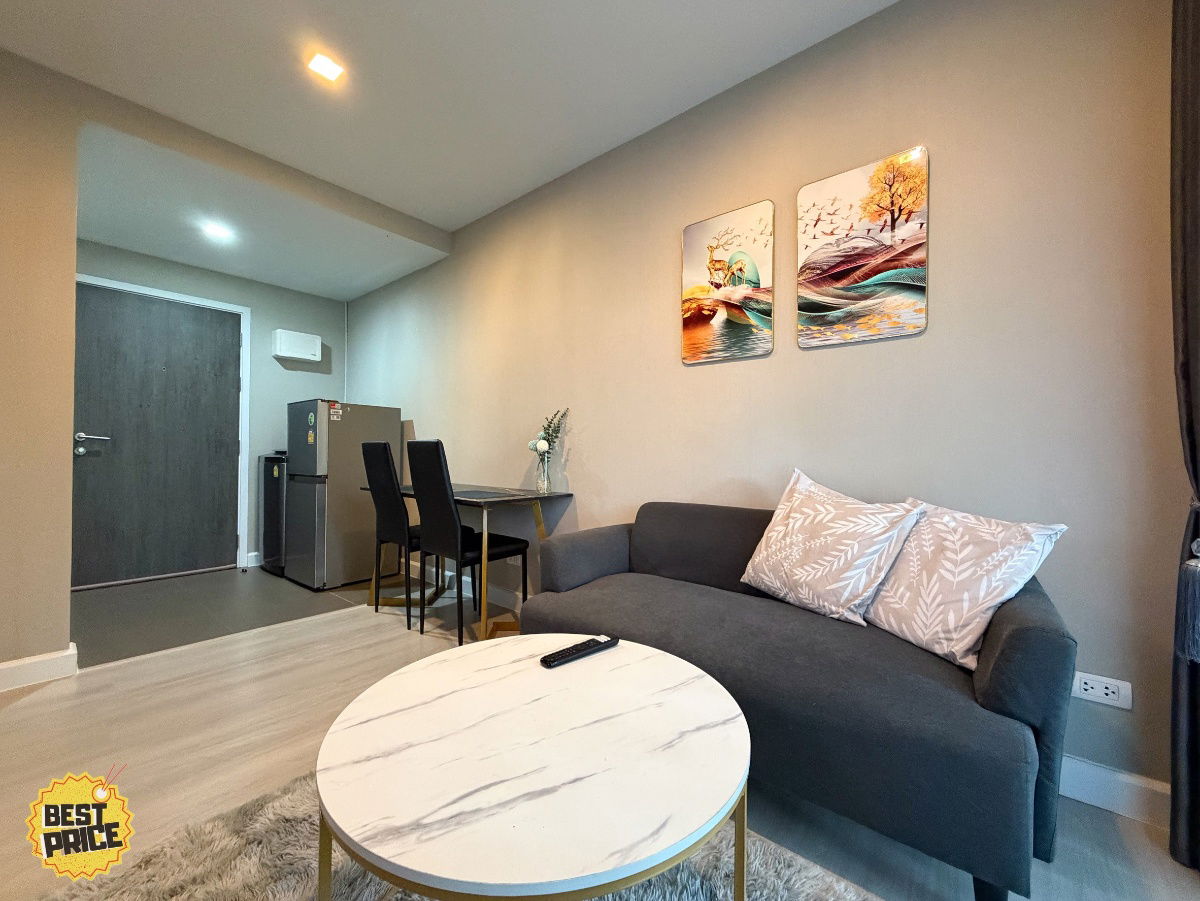 รูป BESTPRICE ให้เช่า Metro Luxe Riverfront Rattanathibet ห้องสวย เฟอร์ครบ ราคาพิเศษ  - รูปที่ 6/12