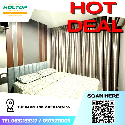 Condos for rent : #Z2745💥 141068 🔥Condo for rent: The Parkland Phetkasem 56