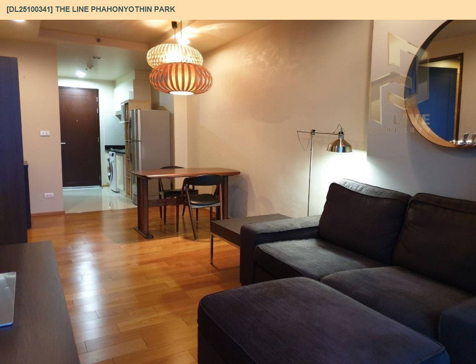 picture DL25100341 Condo for rent, THE LINE Phahonyothin Park near BTS Ha Yaek Lat Phrao, ready to move in, call urgently 0638692663 LineID @523dslwi - 3/8