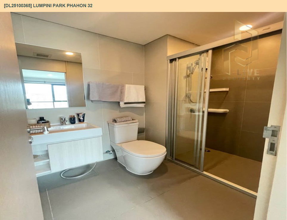 picture DL25100365 Condo for rent, Lumpini Park Phahon 32 near BTS Ratchayothin, ready to move in, call urgently 0638692663 LineID @523dslwi - 2/5