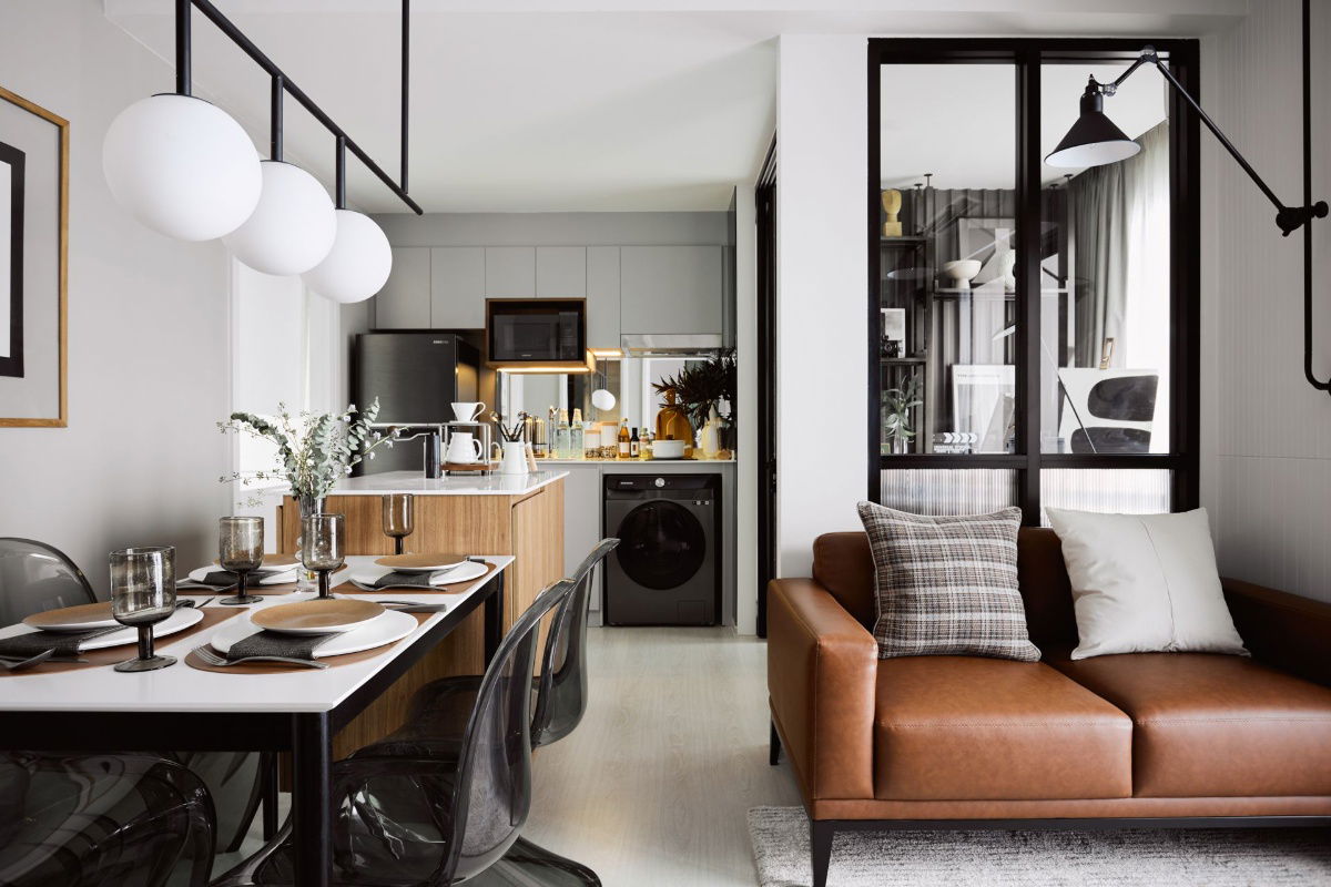 picture  Down Payment 1 Bed Plus  New Room & New Condo Close to Rama 3 and Sathorn area,  Terminal 21 @ Nue Riverest Ratburana - 4/6