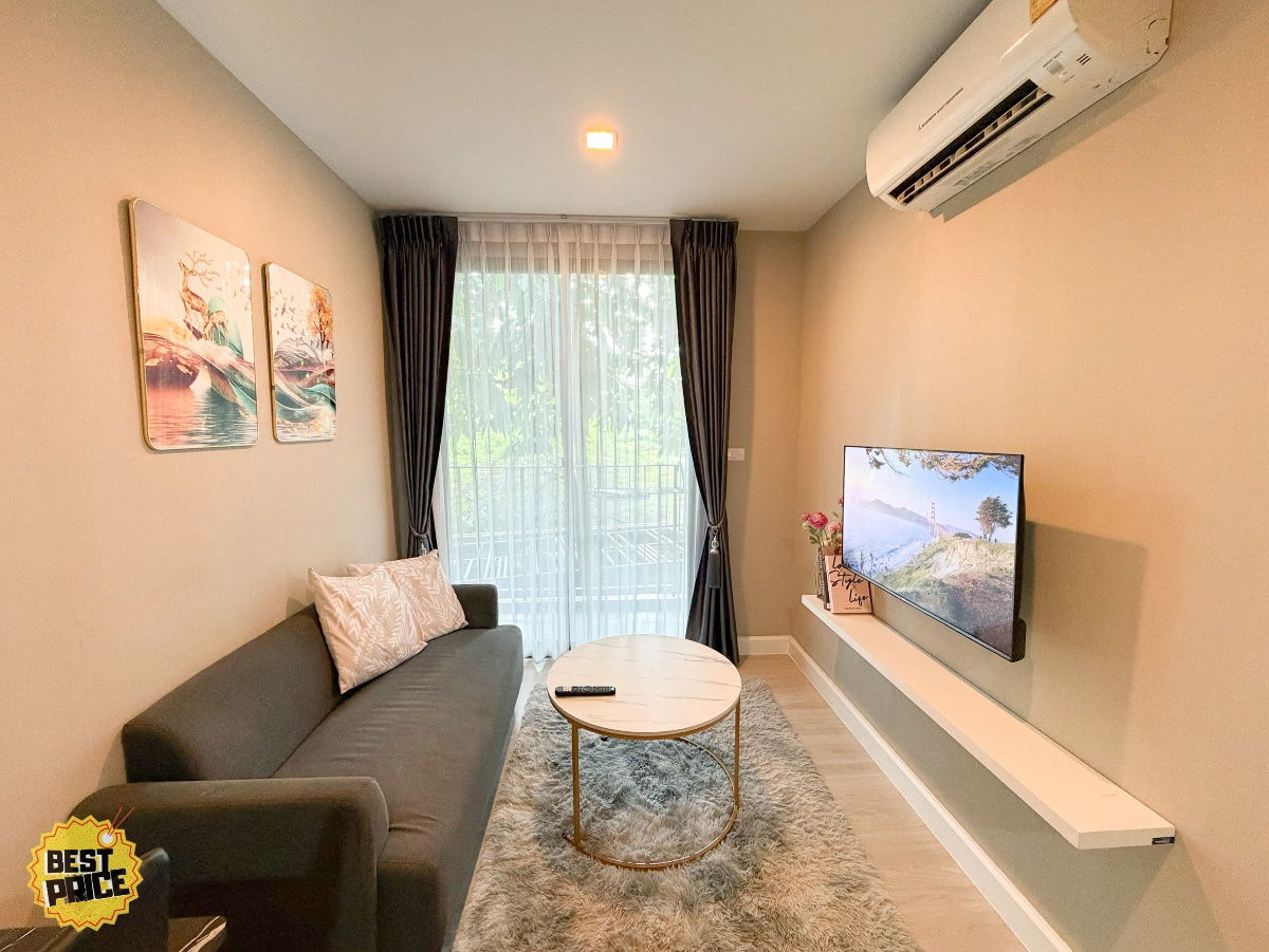 รูป BESTPRICE ให้เช่า Metro Luxe Riverfront Rattanathibet ห้องสวย เฟอร์ครบ ราคาพิเศษ  - รูปที่ 4/12