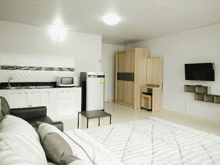 รูป ขายด่วน! ห้องสวยเฟอร์ครบ พร้อมอยู่ ป๊อปปูล่าคอนโด เมืองทอง T11 28 ตร.ม. ชั้น14 วิวนอก โอนครึ่ง ราคาพิเศษ
 - รูปที่ 4/7