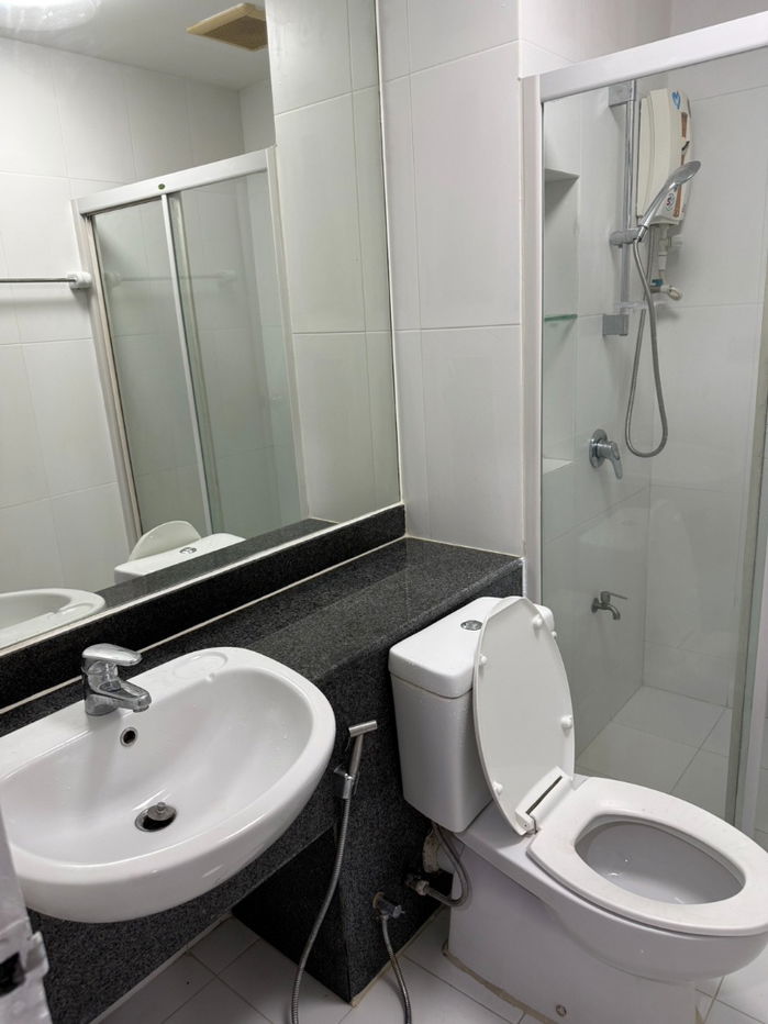 picture The Parkland Taksin-Thapra | Price 13,000 baht | Beautiful room, good view, fully furnished, ready to move in - 10/10