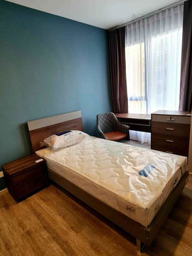 🚩 For Rent Condo IDEO MOBI ASOKE Building 1, Floor 12,2 bed room, Room size 55.00 sqm