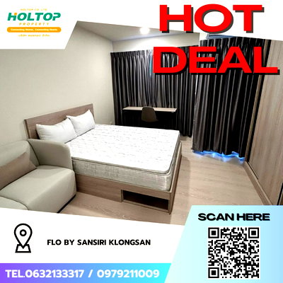 Condos for rent : #Z2746💥141068🔥 Condo for rent: FLO by Sansiri Klongsan