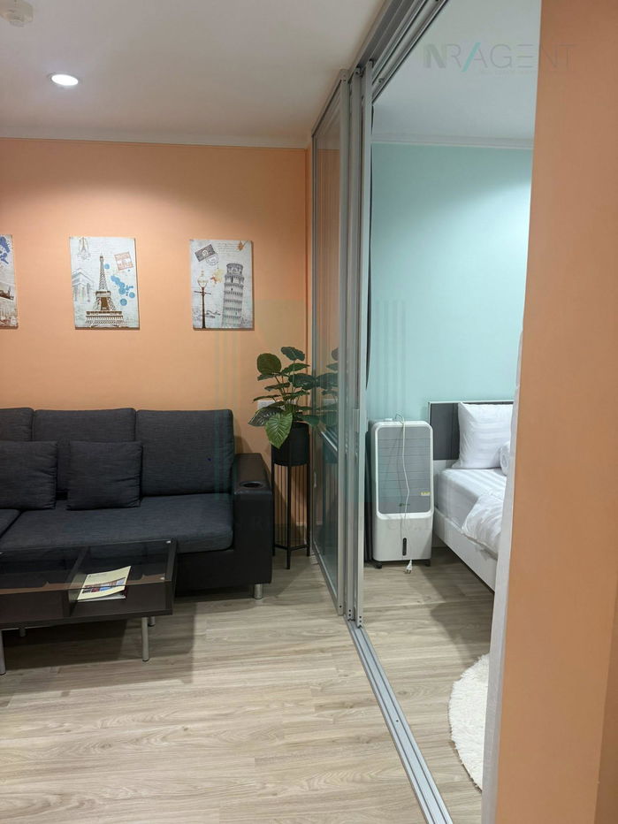 picture 🎉 For Rent Condo LUMPINI PLACE SUKSAWAT-RAMA 2 Building 1, Floor 25,1 bed room, Room size 26 sqm - 2/8