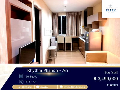 ขายคอนโด : ✨ คอนโดยูนิตพิเศษ ทำเลศักยภาพ ใจกลางอารีย์ พร้อมตอบโจทย์การใช้ชีวิตเมือง ✔