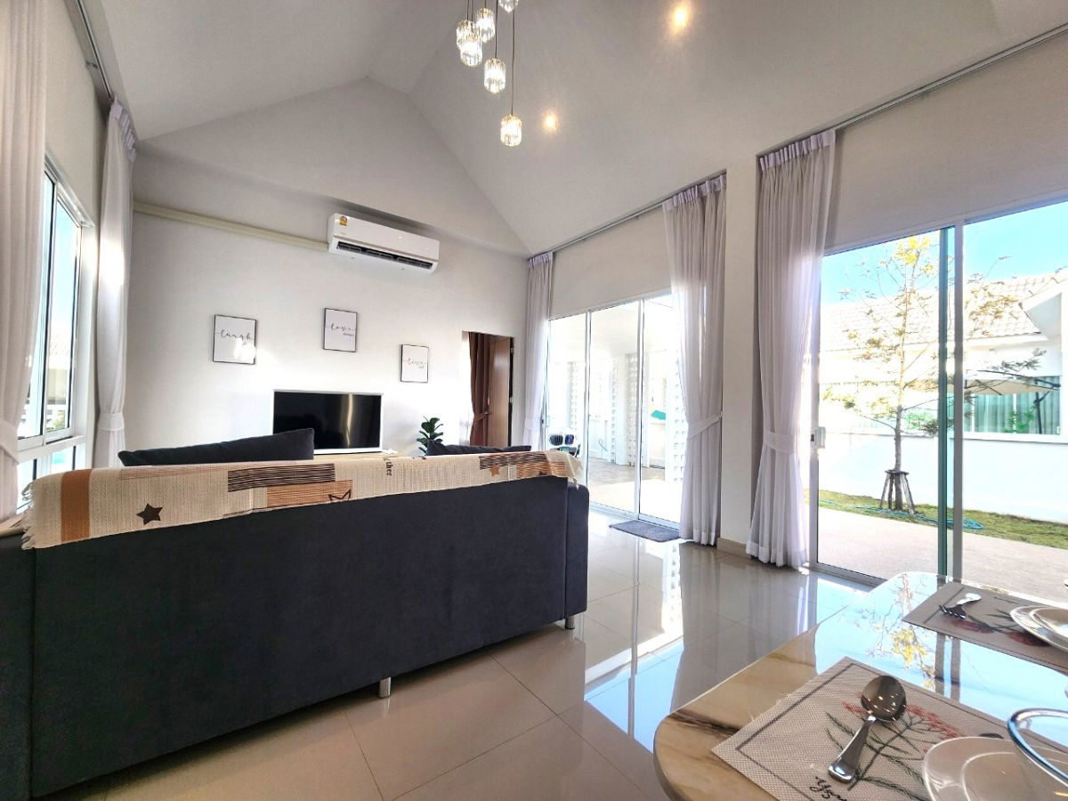 รูป ให้เช่าบ้าน Pool Villa ชั้นเดียว  3 ห้องนอน 2 ห้องน้ำ 1  ห้องครัว - รูปที่ 5/18