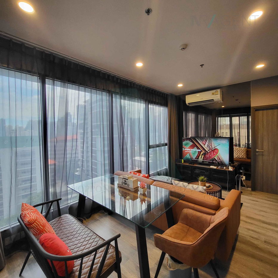 picture 🚩 For Rent Condo IDEO MOBI ASOKE Building 1, Floor 12,2 bed room, Room size 55.00 sqm - 4/8