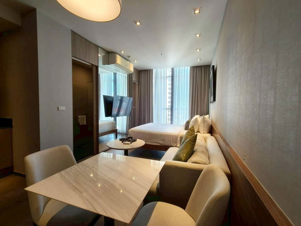 รูป ให้เช่าคอนโด Park Origin (พร้อมพงศ์) ซ. สุขุมวิท 24 ติด BTS พร้อมพงศ์ เพียง 600 เมตร ห้องสวย สะอาด ใหม่ พร้อมเข้าอยู่ - รูปที่ 3/9