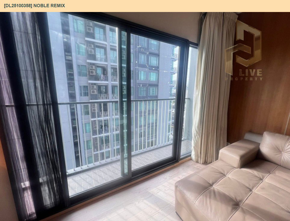 picture DL25100358 Condo for rent, Noble Remix near BTS Thong Lo, ready to move in, call urgently 0638692663 LineID @655ebbvc - 17/24