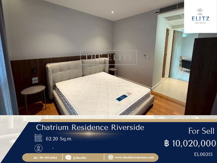 ✨ หากคุณอยากได้คอนโดโลเคชันริมน้ำ Chatrium Residence Riverside มีห้อง Rare มาเสริฟแล้ว 💖