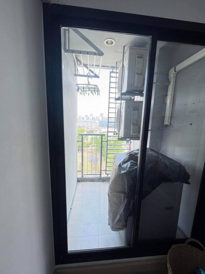 รูป 🍀🍀   (  ห้องว่าง )   ให้เช่า  คอนโด นิช โมโน บางนา   🍀🍀  ชั้น   8   ขนาด  32  ตร.ม. ห้องริม  ตกแต่งครบ  พร้อมเครื่องซักผ้า - รูปที่ 7/7