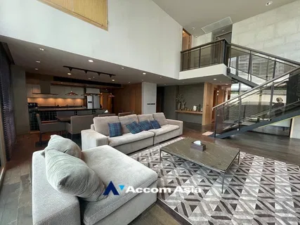🔼🔽 AccomA 📩 Duplex Penthouse - Double high ceiling. Close to Asoke BTS
