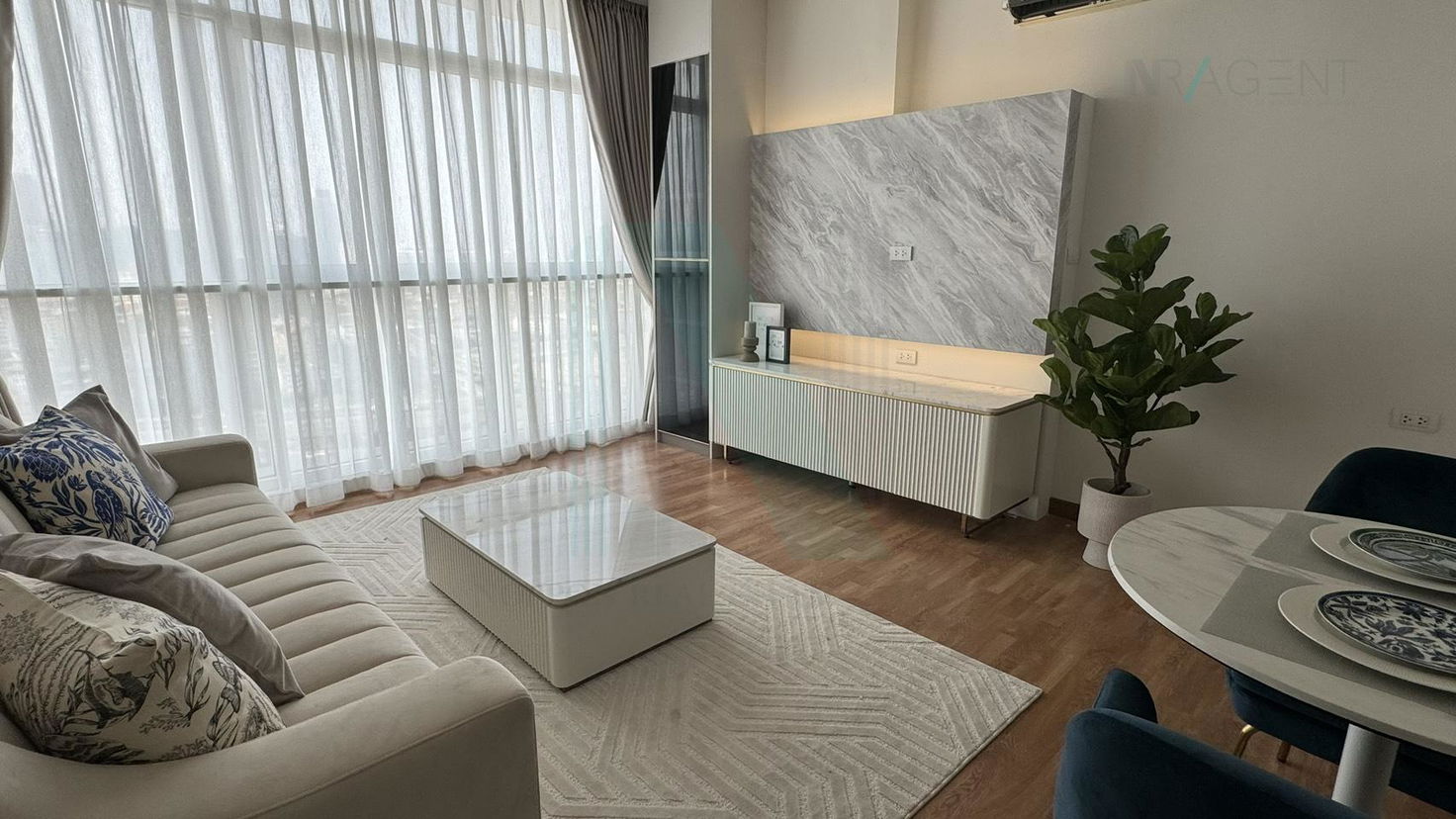 picture For Rent Condo THE COAST CONDOMINIUM Building B, Floor ,1 bed room, Room size 48 sqm - 1/8