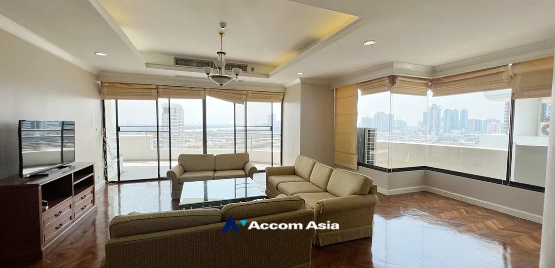 รูป 🔼🔽 AccomA 📩 Big Balcony 3 BR Condominium @Baan Yen Akard (1510800) - รูปที่ 1/20