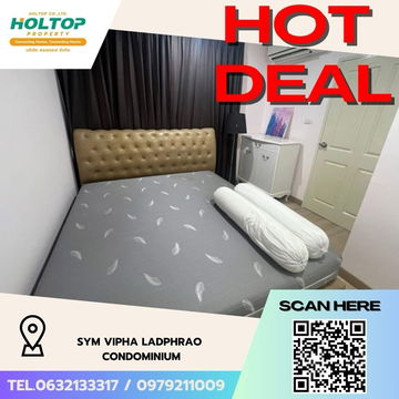 #Z2740💥141068🔥 Condo for rent: SYM Vipha Ladphrao Condominium