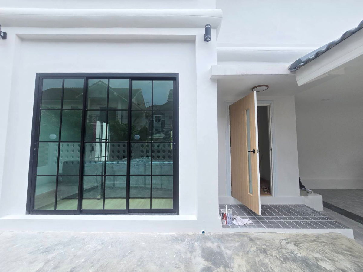 รูป บ้านเดี่ยวหลังใหญ่ กำลังรีโนเวทใหม่ กว้าง ราคาคุ้ม หมู่บ้าน ฮาร์โมนี่วิลล์ ถนนสุขาภิบาล5 ซอย80 แขวงออเงิน เขตสายไหม - รูปที่ 10/49