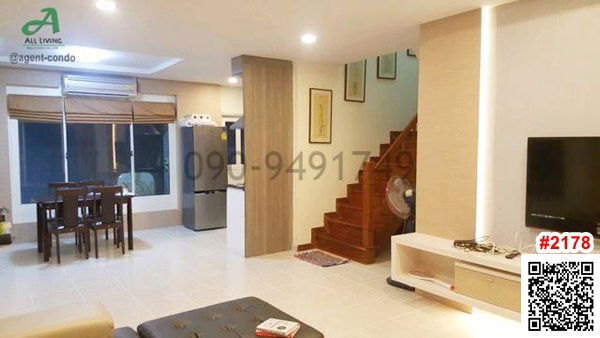 Houses for rent : Single house for rent, Perfect Place Village, On Nut-Lat Krabang, ready to move in