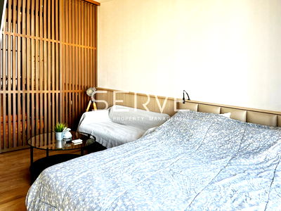 Condos for rent BTS Asok : 🔥18K🔥- Studio with Partition High Fl. 15+ Good Location Shuttle bus to BTS Phrom Phong at Park 24 or Park Origin Phrom Phong / For Rent