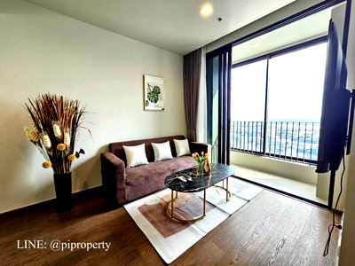 Condos for rent BTS Thong Lo (Thong Lor) : High floor river view 1Bedroom unit for rent in Ideo Q Sukhumvit 36.  Thonglor - Rama 4 lifestyle. Ready for moving in.