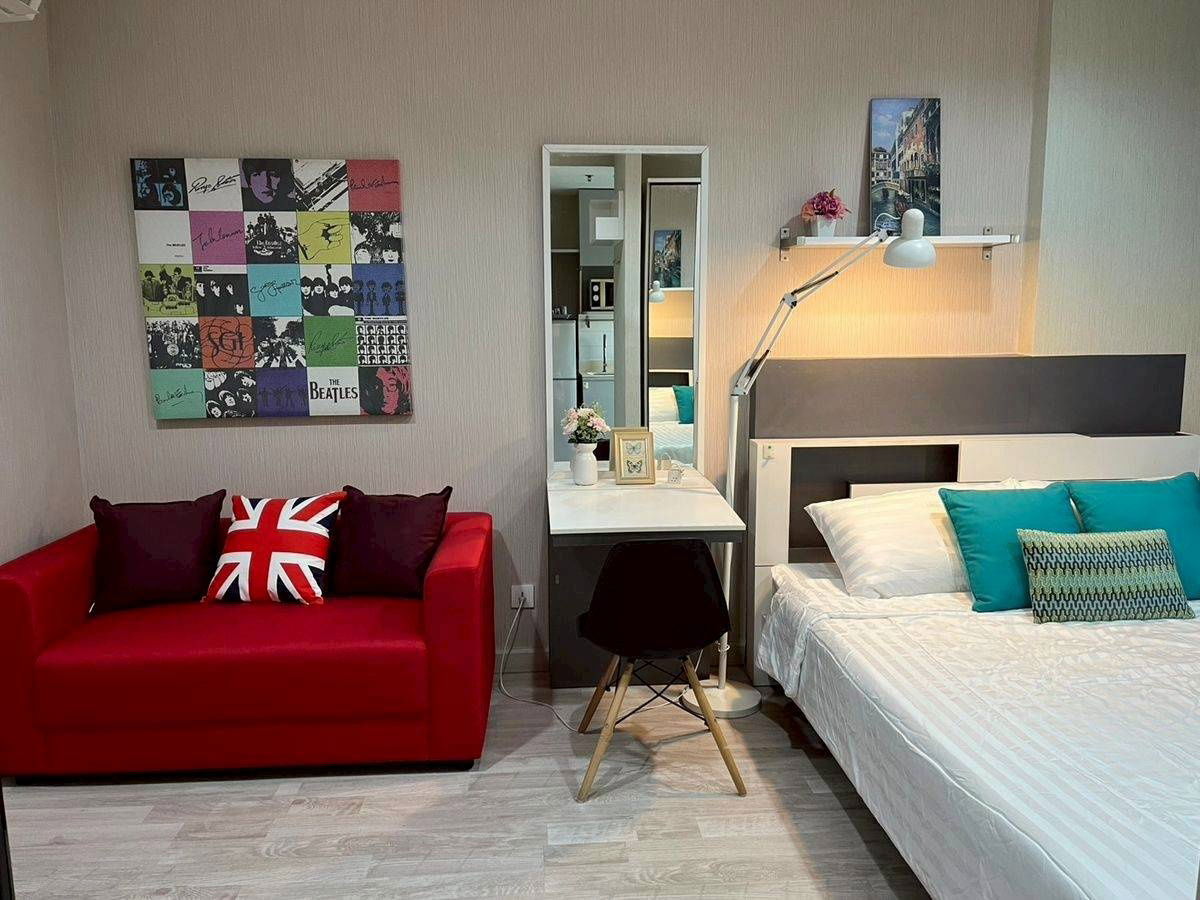 รูป ให้เช่าด่วน! ห้องสวย ราคาพิเศษสุด! คอนโดหรู Ideo Mobi 81 - สตูดิโอ - 22 ตร.ม. - รูปที่ 1/8