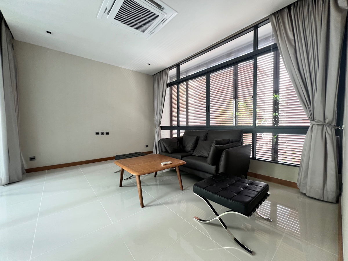 รูป ให้เช่า บ้าน Parc Priva มีลิฟ พร้อมสวน ใกล้ Central พระราม9 - รูปที่ 10/23