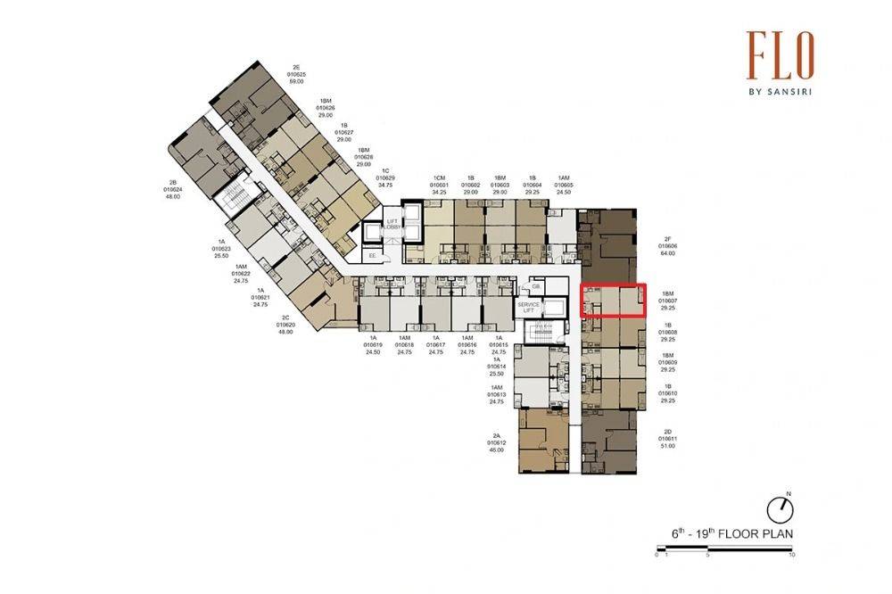 picture 1-BR Condo at FLO By Sansiri near MRT Wat Mangkon (ID 2355714) - 8/9