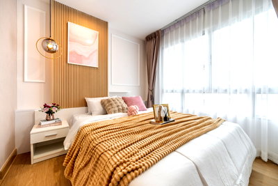 คอนโด โฮมโปร ราชพฤกษ์ : เดอะทรัสต์ เรสซิเด้นซ์ ปิ่นเกล้า ชั้นสูง วิวสวย เฟอร์ใหม่ พร้อมอยู่_Do739 